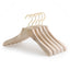 1PCS Household clothes hanging wooden anti-slip clothes rack - Korvel