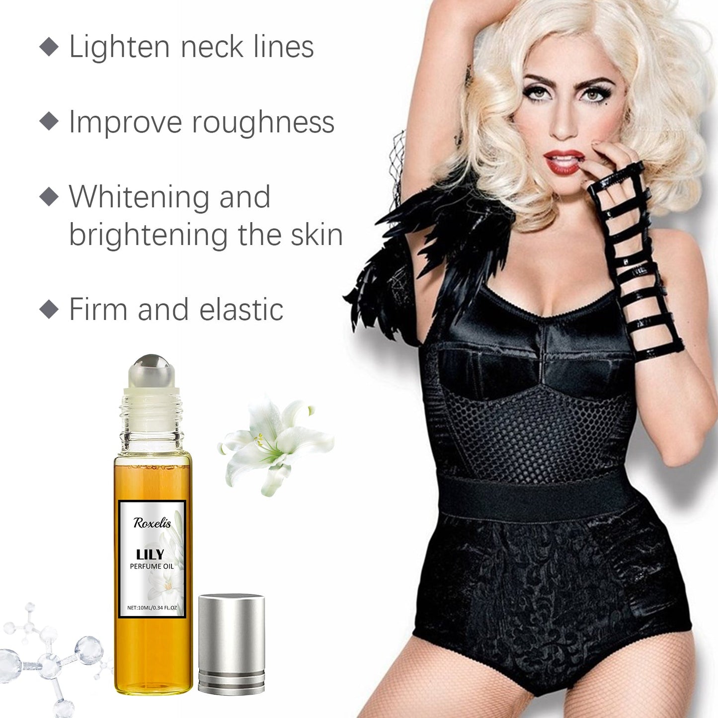 Ladies Pheromone Ball Lily Perfume, Mild And Long-Lasting Fresh Fragrance Portable Fragrance - Korvel