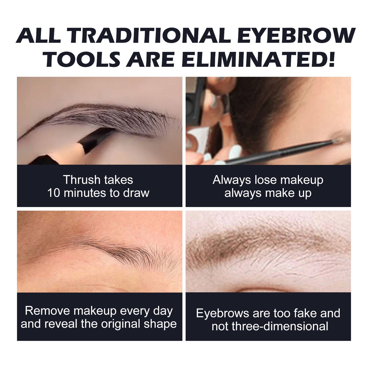Juego de Polvo para Cejas Premium para una Definición Natural