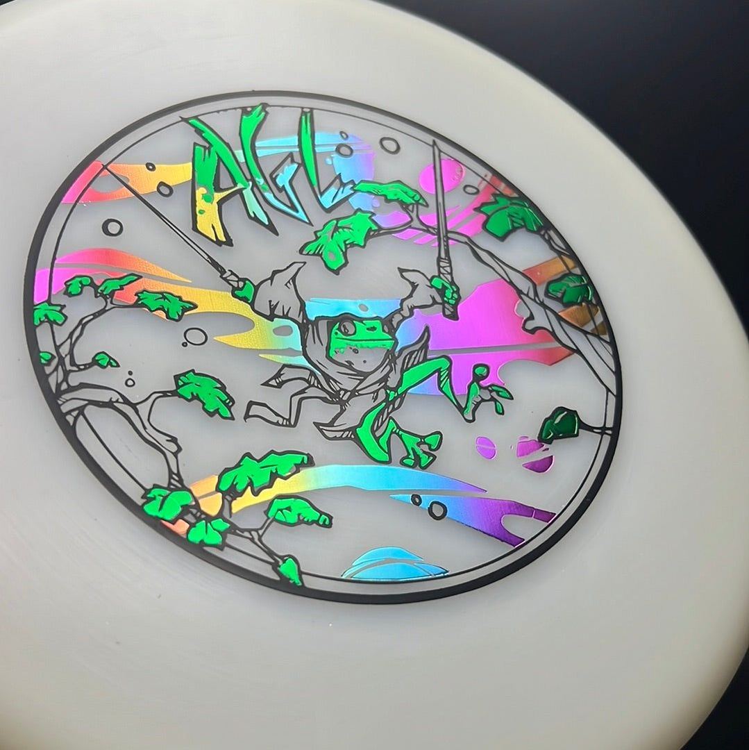 Alpine Glow Douglas Fir - Ninja Frog Disc Golf Putter