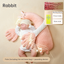 Babycare Soothing Sleep Aid: Anti-Moros Reflex Pillow and Patting Toy - Korvel