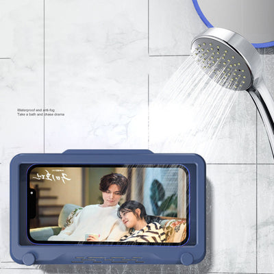 360 Degree Rotating Mobile Phone Holder Phone Stand Shower Phone Holder with Hook Waterproof Custom - Korvel