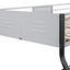 Full double-layer metal bed/heavy-duty sturdy metal/noise reduction/safety ventilation board guardrail - Korvel