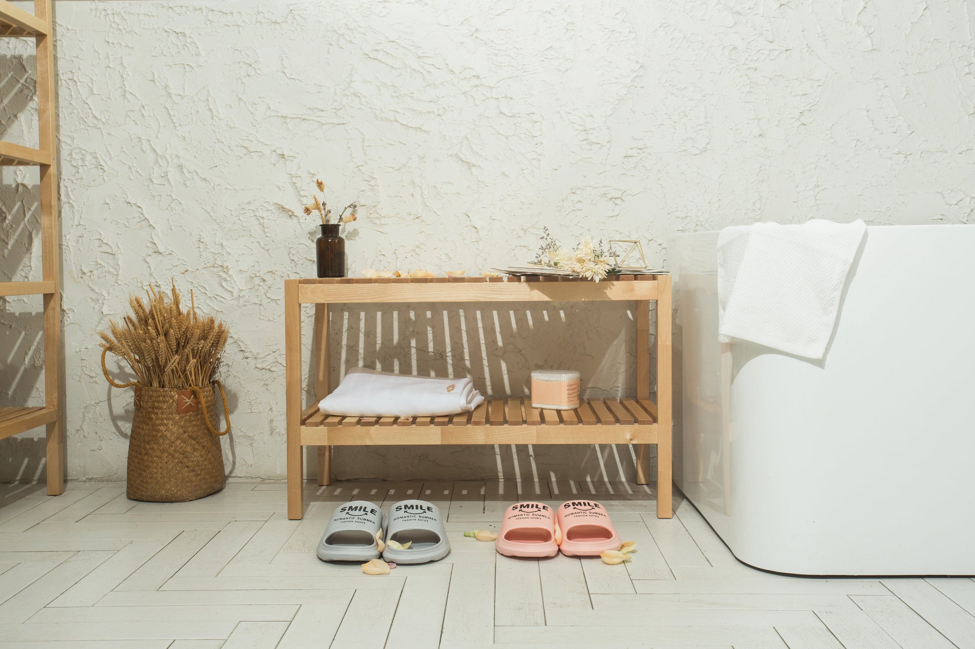 Shoe bench-Birch, 3 Tier Sturdy Shoe Bench Holds up to 300lbs for Entryway Bedroom Living Room Balcony,natural - Korvel