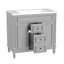 36'' Modern Bathroom Vanity with Soft Closing Doors