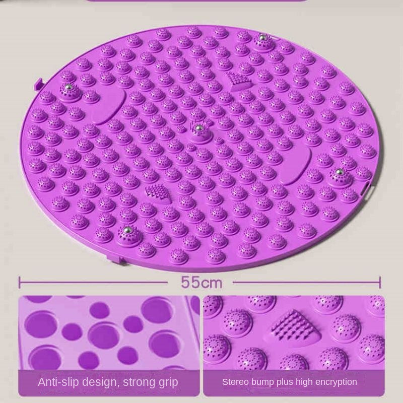 Pressure Board Super Slow Running Foot Massage Mat In-Place Running Foot Pad Toe Pressure Board Pink Massage Mat Car Foot Mat - Korvel