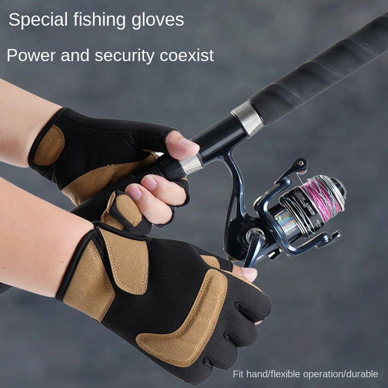 Guantes de Pesca de Grado Profesional - Impermeables y Antideslizantes