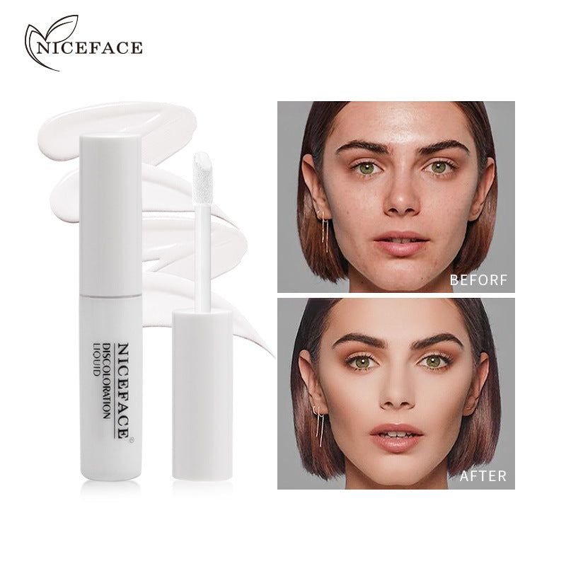 NICEFACE Temperature Changing Natural Concealer Liquid Foundation Set Makeup Brightening Concealer Moisturizing Liquid - Korvel