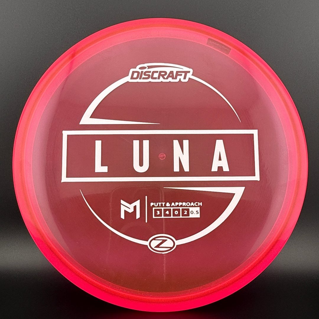 Discraft Z Luna Disc Golf Putter - Paul McBeth Edition