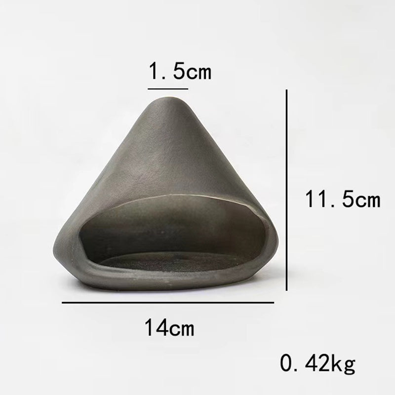 Handcrafted Ceramic Palo Santo and Sage Holder - A Practical Incense Burner and Scent Stand for Home Decor - Korvel
