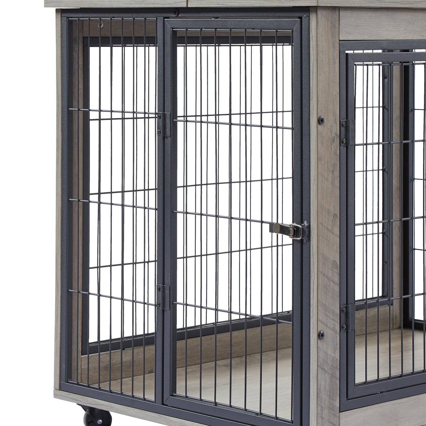 Table d'appoint pour chien de style mobilier sur roues