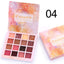 CmaaDu 16 Shades Shiny Eyeshadow - Matte & Metallic