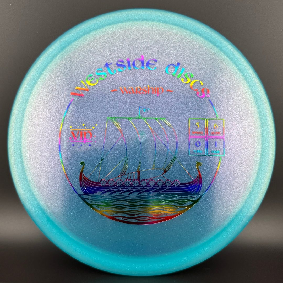 VIP Glimmer Warship Disc Golf Disc