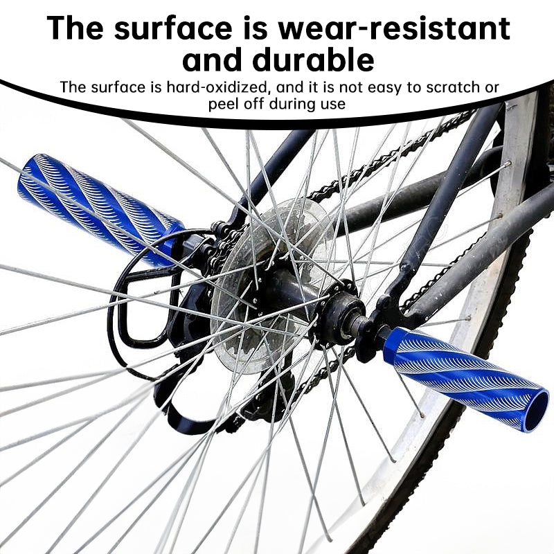Pegs de BMX anti-dérapants en alliage d'aluminium premium