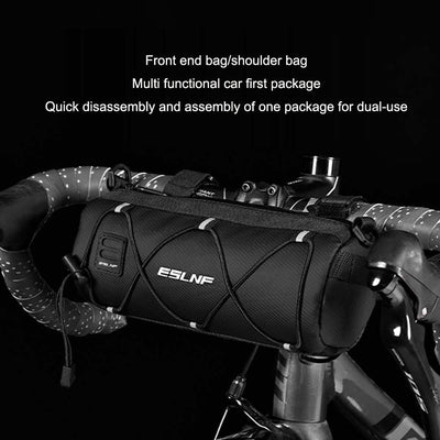 Premium Waterproof Bicycle Front Bag with Large Capacity