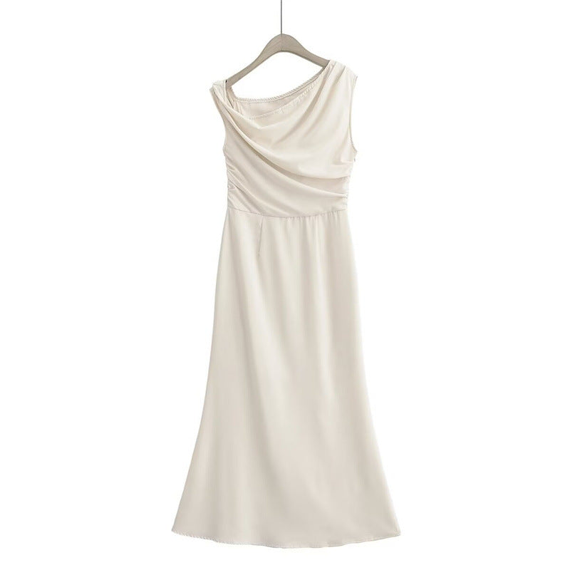 Vestido Midi Bodycon Elegante con Hombros Descubiertos para Mujeres