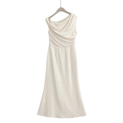 Elegant Off-the-Shoulder Midi Bodycon Dress for Women