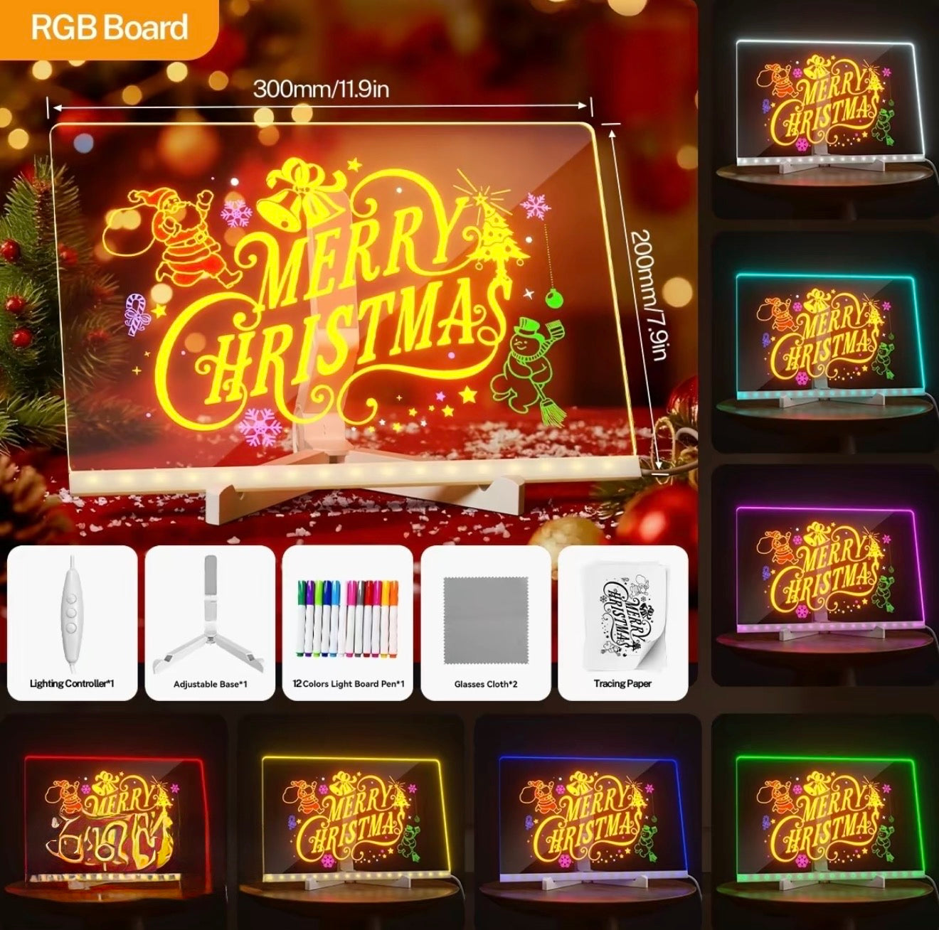GlowTrace LED Drawing Board - Korvel