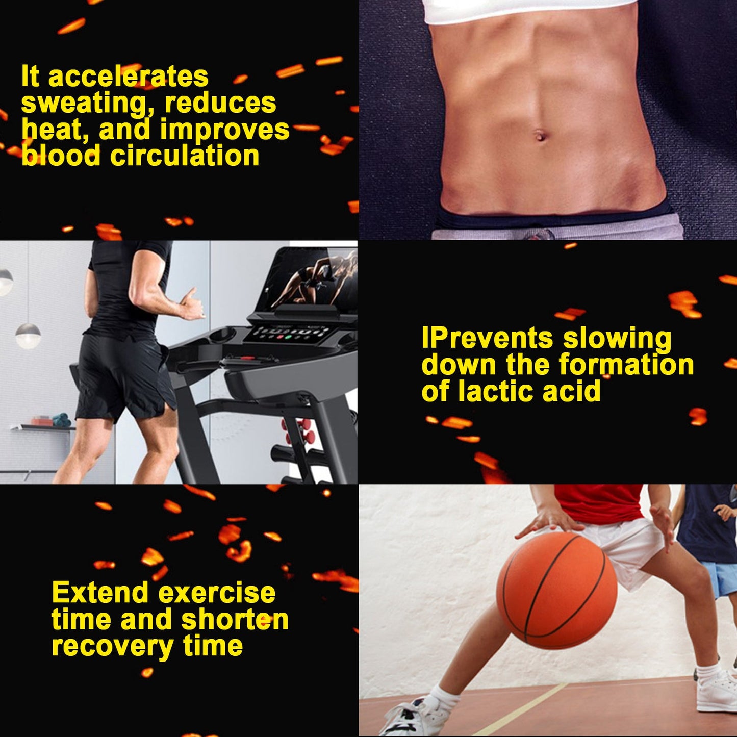 Body Sculpting Abs Cream, Exercise Strengthen Muscles Fitness Body Sculpting Cream - Korvel