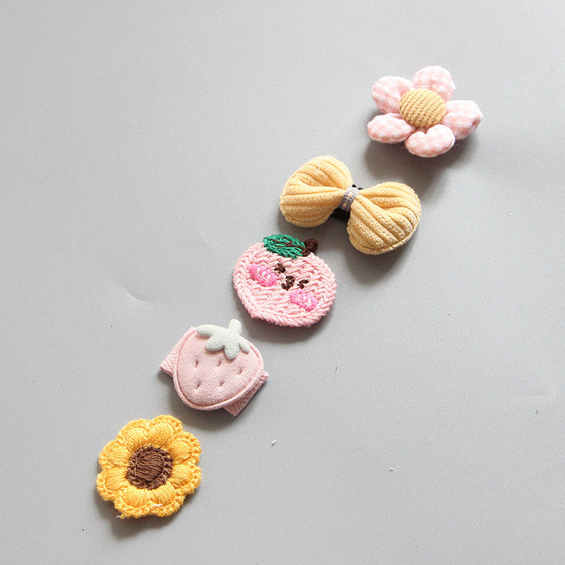 Juego de Clips para el Cabello de la Pequeña Princesa Coreana para Niñas