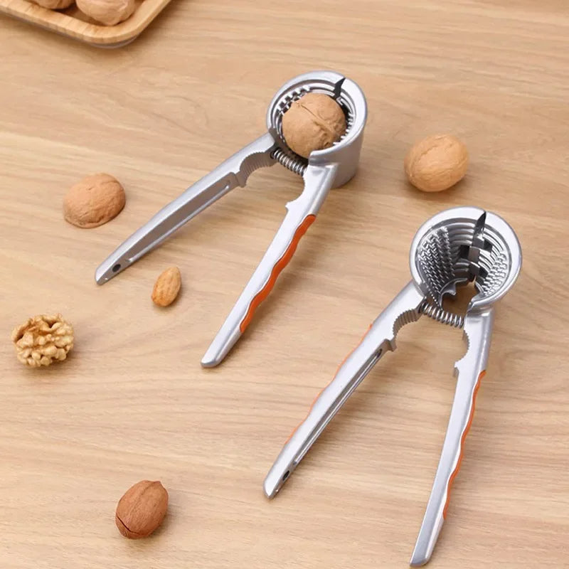 Walnut Clip Crack Almond Walnut Hazel Filbert Nut Kitchen Nutcracker Sheller Clip Gadgets Pecan Hazelnut Crack Clip Clamp Plier - Korvel