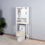 Elegant Over-the-Toilet Storage Cabinet with Adjustable Shelves