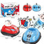 Children's cartoon mini remote control bumper car two player battle drifting catapult kart boy toy - Korvel
