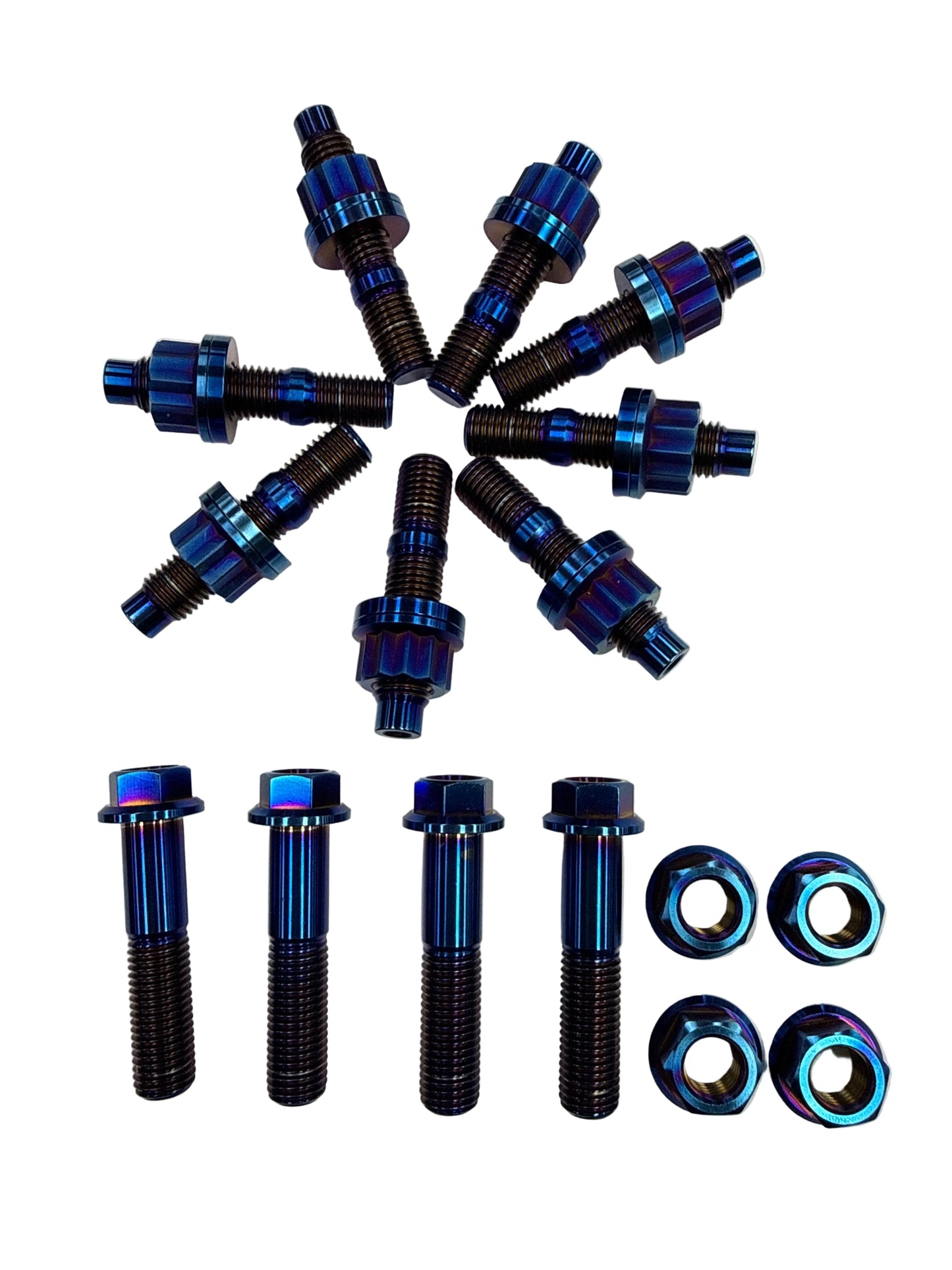 Kit de Junta de Colector de Escape MLS de Servicio Pesado SPDZ1 y Kit de Tornillos de Titanio