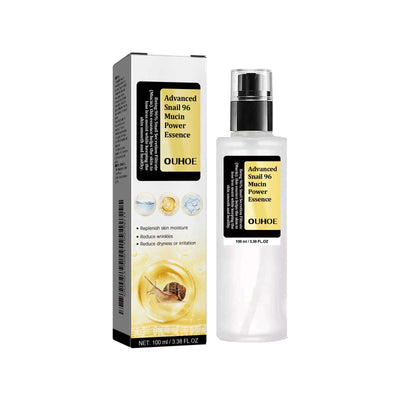 Snail 96 Collagen Power Essence, Repair Skin Barrier Moisturizing And Fading Dark Spots Snail Essence - Korvel