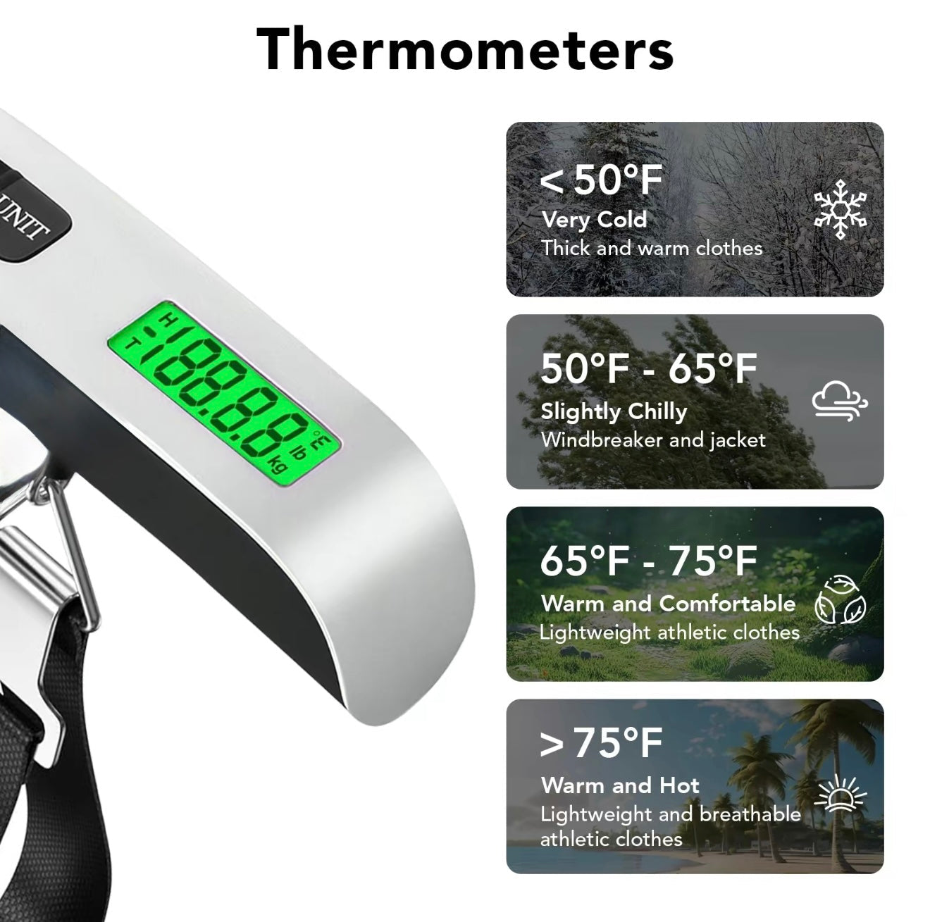PackCheck Digital Luggage Scale