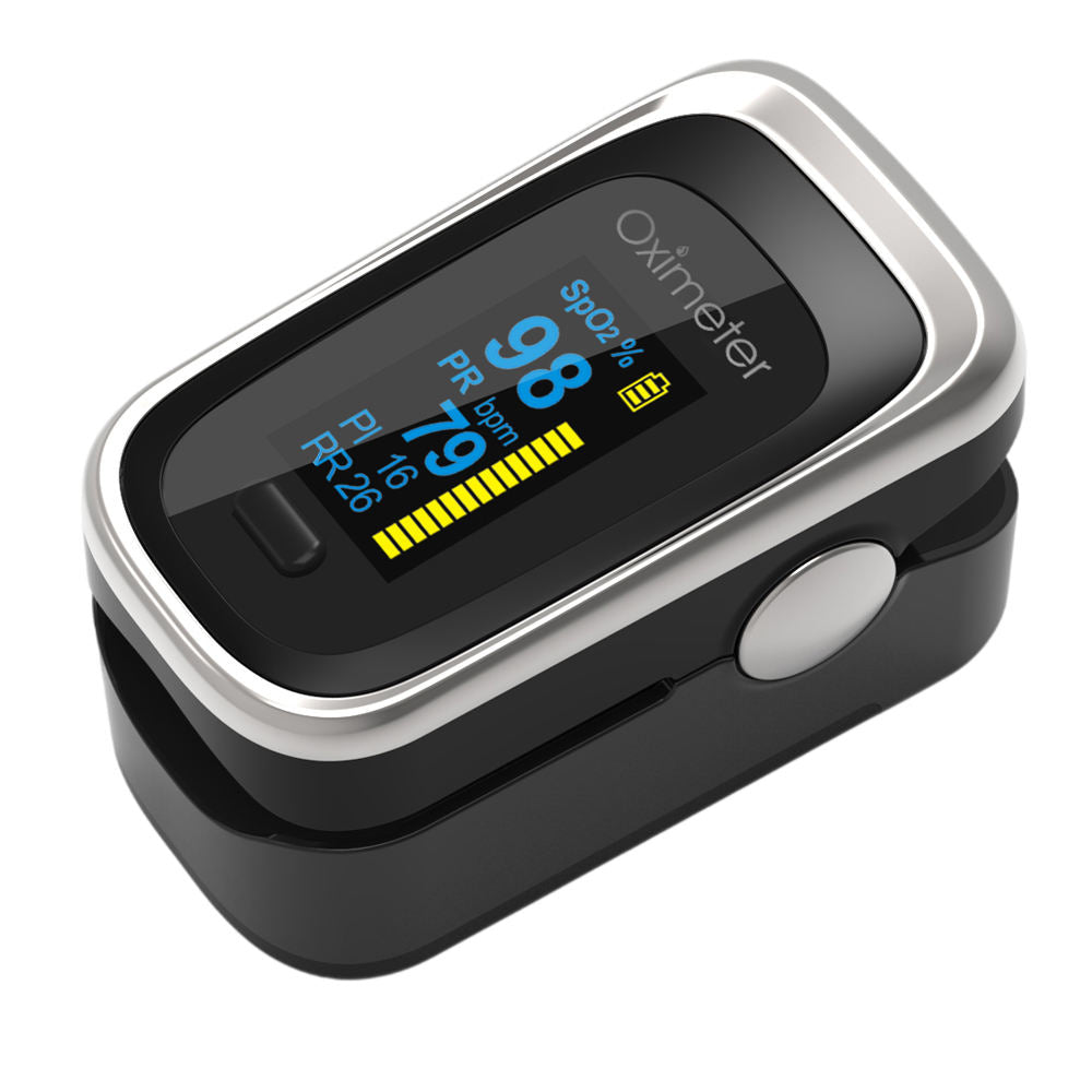 Finger pulse oximeter pulse oximeter saturation monitor respiratory rate FDA CE sleep monitor - Korvel