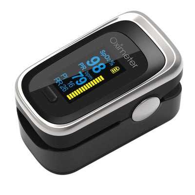 Finger pulse oximeter pulse oximeter saturation monitor respiratory rate FDA CE sleep monitor - Korvel