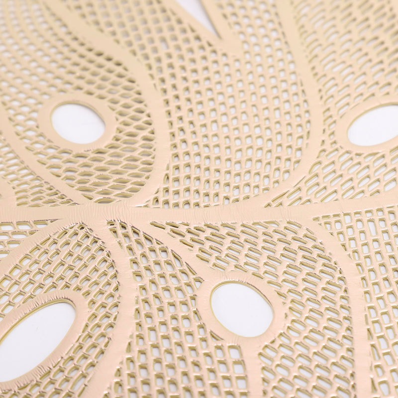 Modern Leaf-Shaped Minimalist Dining Mat