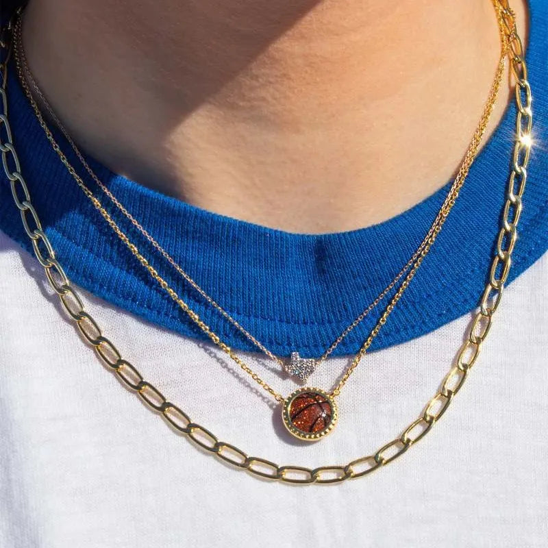 Sporty Element Resin Necklace - Korvel