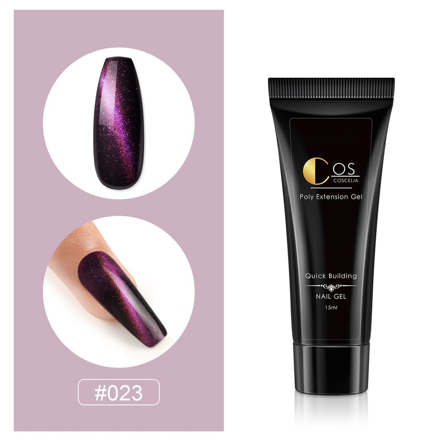 Painless Fast Crystal Extension Glue Cat Eye Manicure Phototherapy Glue Beginner Manicure Holder Nail Extension Glue - Korvel