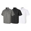 Men's Loose Fit Embroidered Short Sleeved Shirt