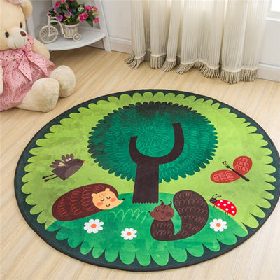1pcs multicolor baby soft pad game blanket children's toy carpets Climbing cushions crawling mats children's toy mats - Korvel