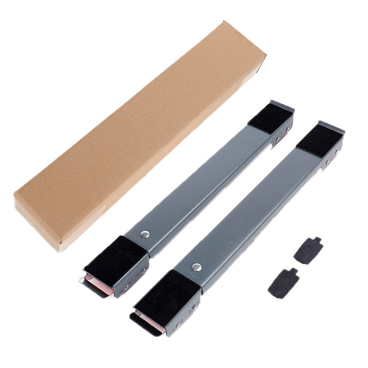 Universal Refrigerator Drum Washing Machine Base Rubber Wheel Non-Slip Base Low All-Metal Anti-Rust Bracket - Korvel