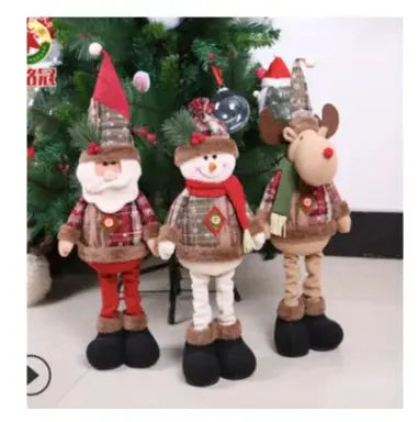 Muñecas Navideñas Encantadoras para Decoración Festiva