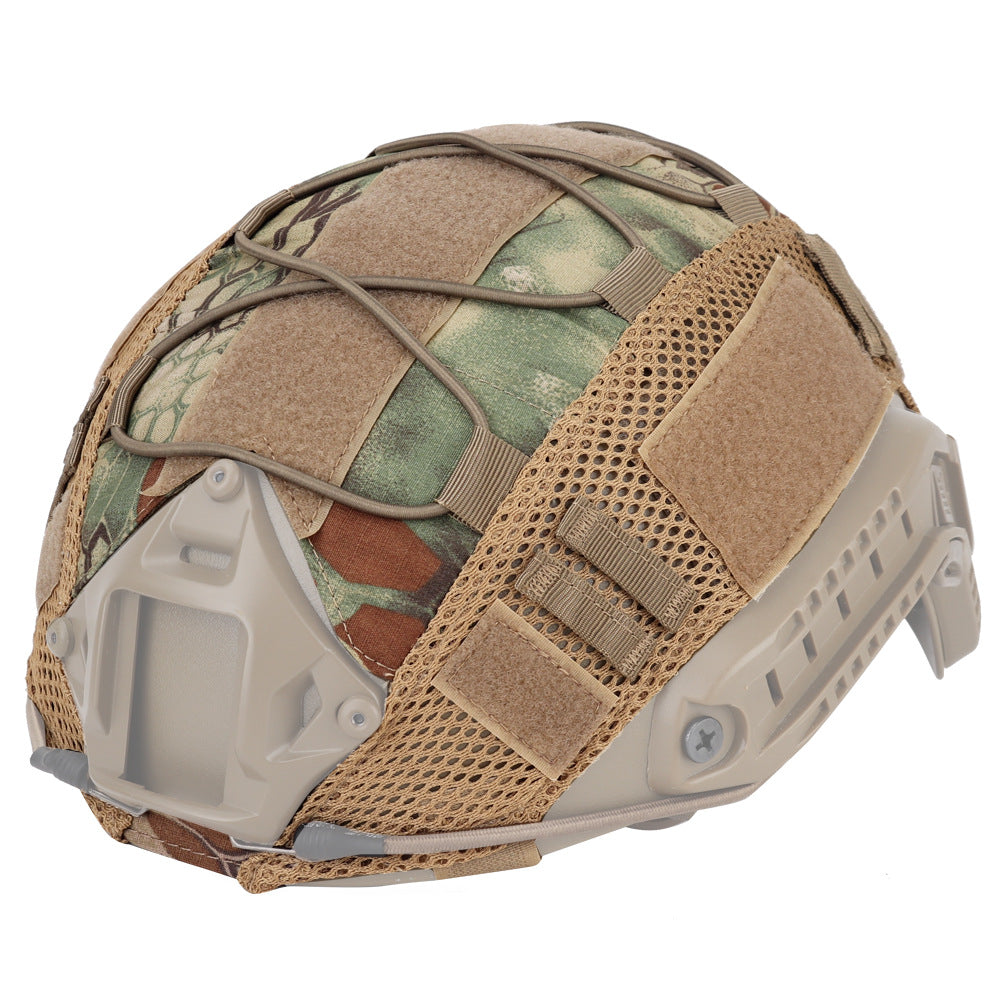 Tactical Multicam Helmet Cover for for Ops-Core FAST PJ Helmet Paintball Wargame Gear CS FAST Helmet Cover - Korvel