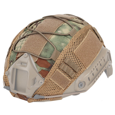 Tactical Multicam Helmet Cover for for Ops-Core FAST PJ Helmet Paintball Wargame Gear CS FAST Helmet Cover - Korvel