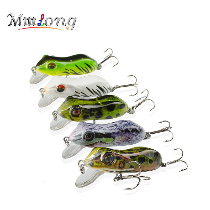 Mmlong 6.3cm Hard Frog Fishing lures Floating Minnow MR03-S Artifical Baits  Wobbler  Crank Bait  Pesca - Korvel
