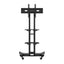 FANCO Universal Rotating TV Stand, suitable for 32-80 inch TVs, adjustable tilt height, maximum VESA 600x400mm (black) - Korvel