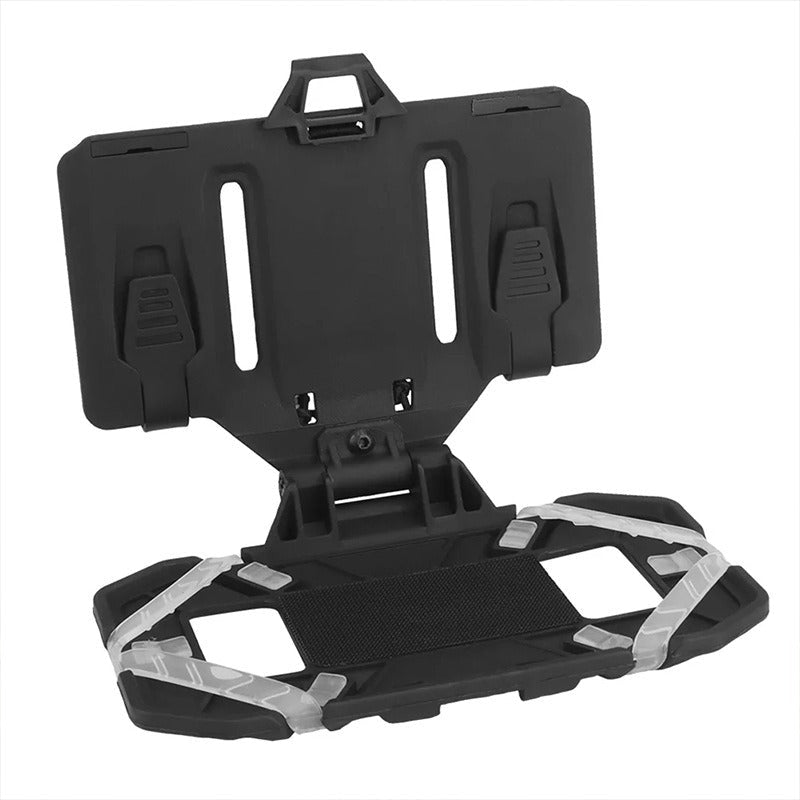 Folding navigation board MOLLE mount tactical vest mobile phone holder navigator chest mount universal - Korvel
