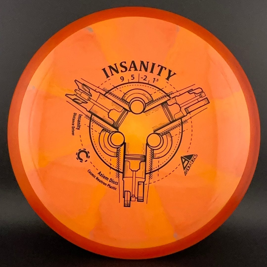 Cosmic Neutron Insanity Disc Golf Driver