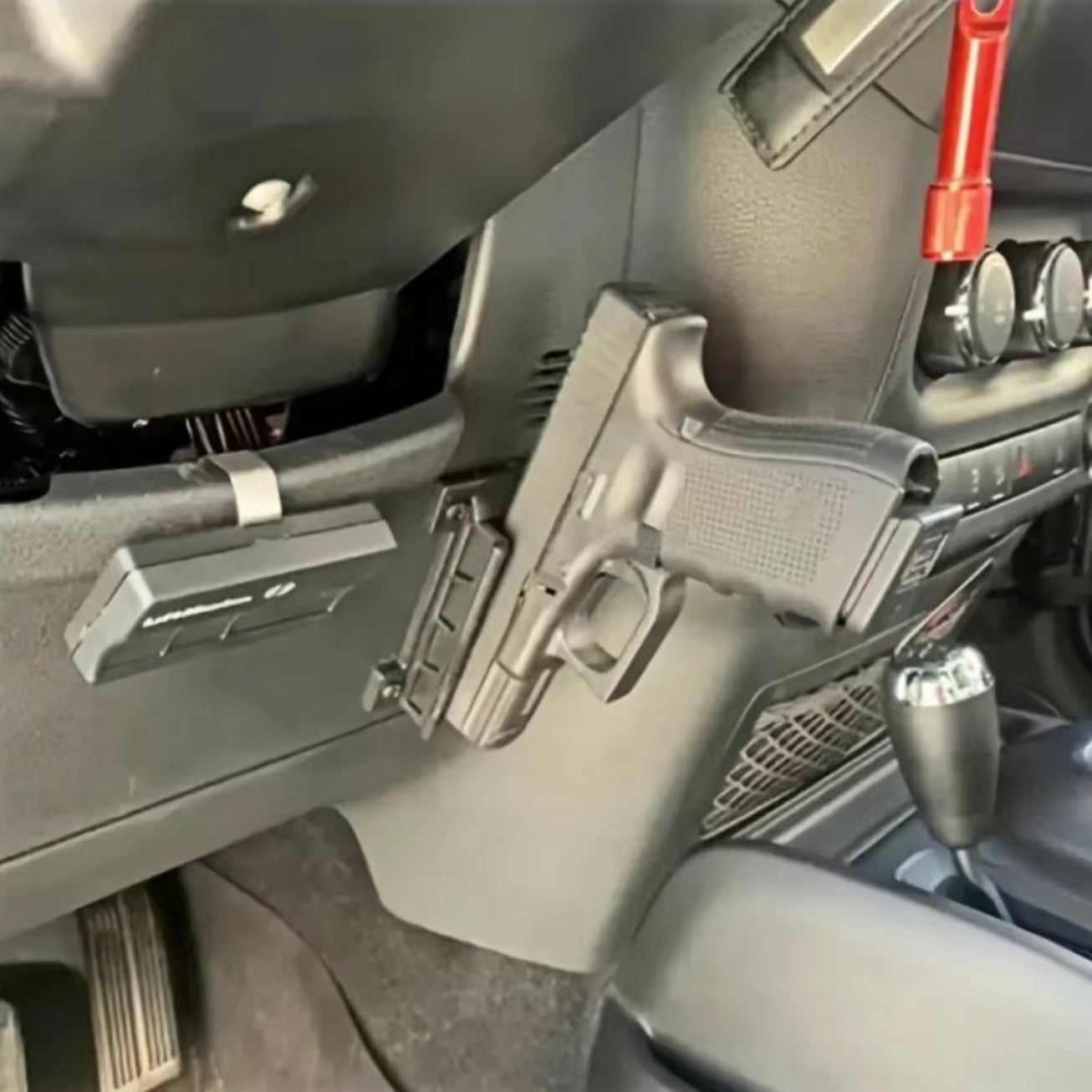Imán para Armas SecureDraw - Soporte Compacto para Vehículos
