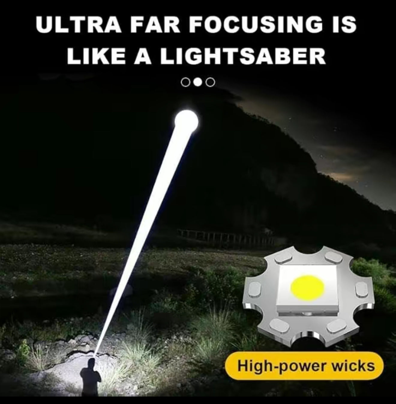 PowerBeam X4 Flashlight - Korvel
