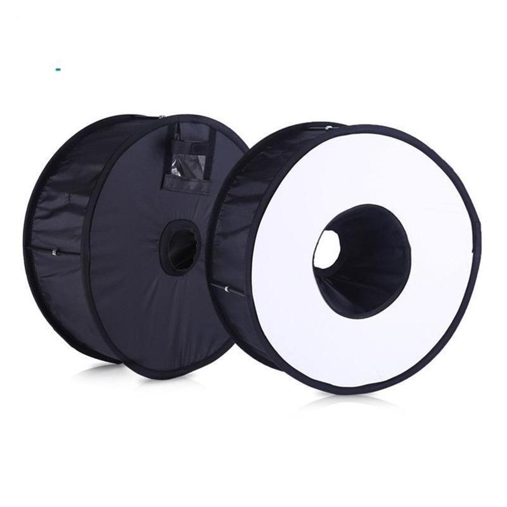 Diffuseur de Flash Softbox Rond Pliable Premium pour Photographie