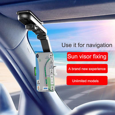 Premium Sun Visor Car Phone Holder for Navigation