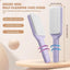 Brosse à cheveux rotative auto-nettoyante avec caractéristiques anti-statiques